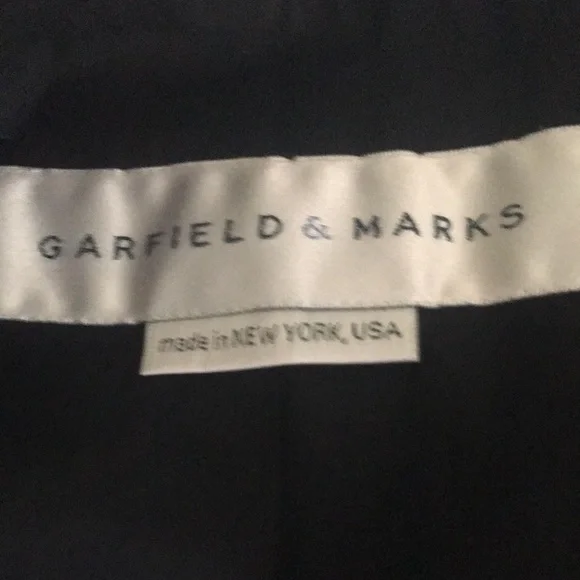 Garfield & Marks NWOT womens black jacket size 2 - Picture 3 of 4